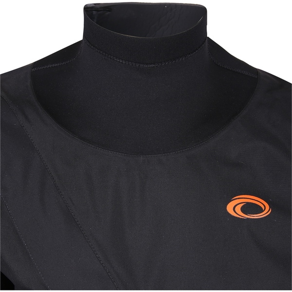 2025 Typhoon Unisex Runswick Front Entry Drysuit 100194 - Black